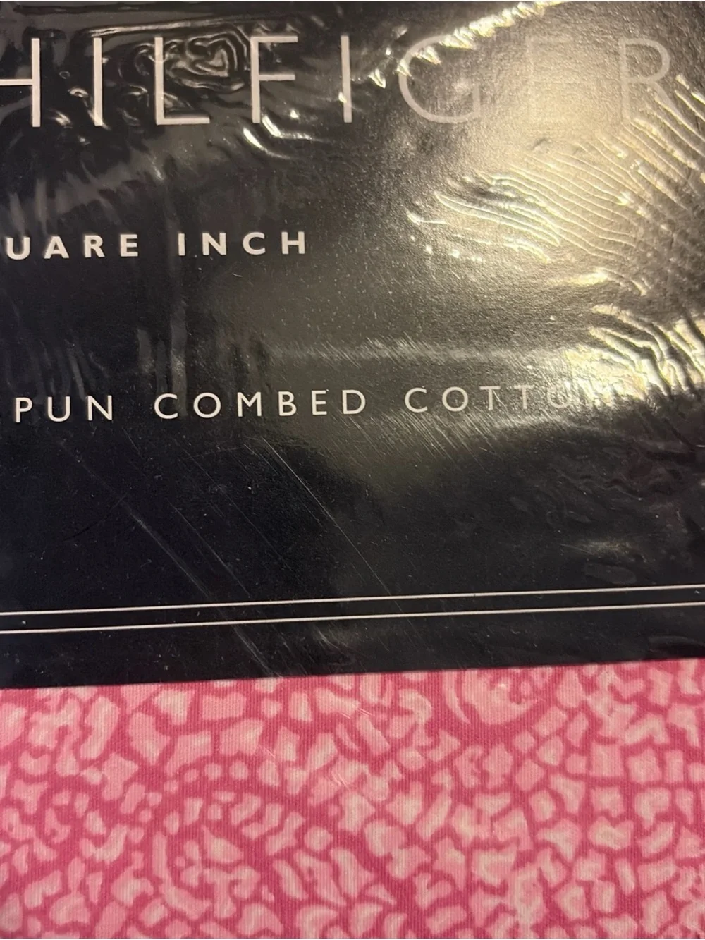 Tommy Hilfiger Pink Paisley 100% cotton queen flat sheet only 250 count NEW!!